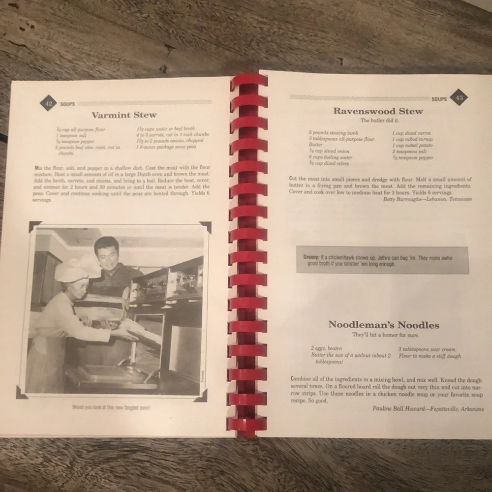 Rare!🦄Granny’s Beverly Hillbillies Spiral Bound Cookbook! - Picture 4 of 11